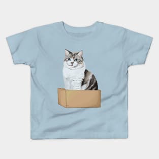 Box Kitty Kids T-Shirt